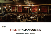 Tablet Screenshot of dorsiarestaurant.com